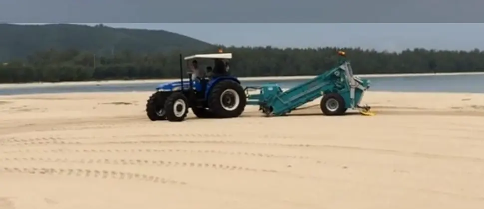 Beach Cleaner Available For Rent