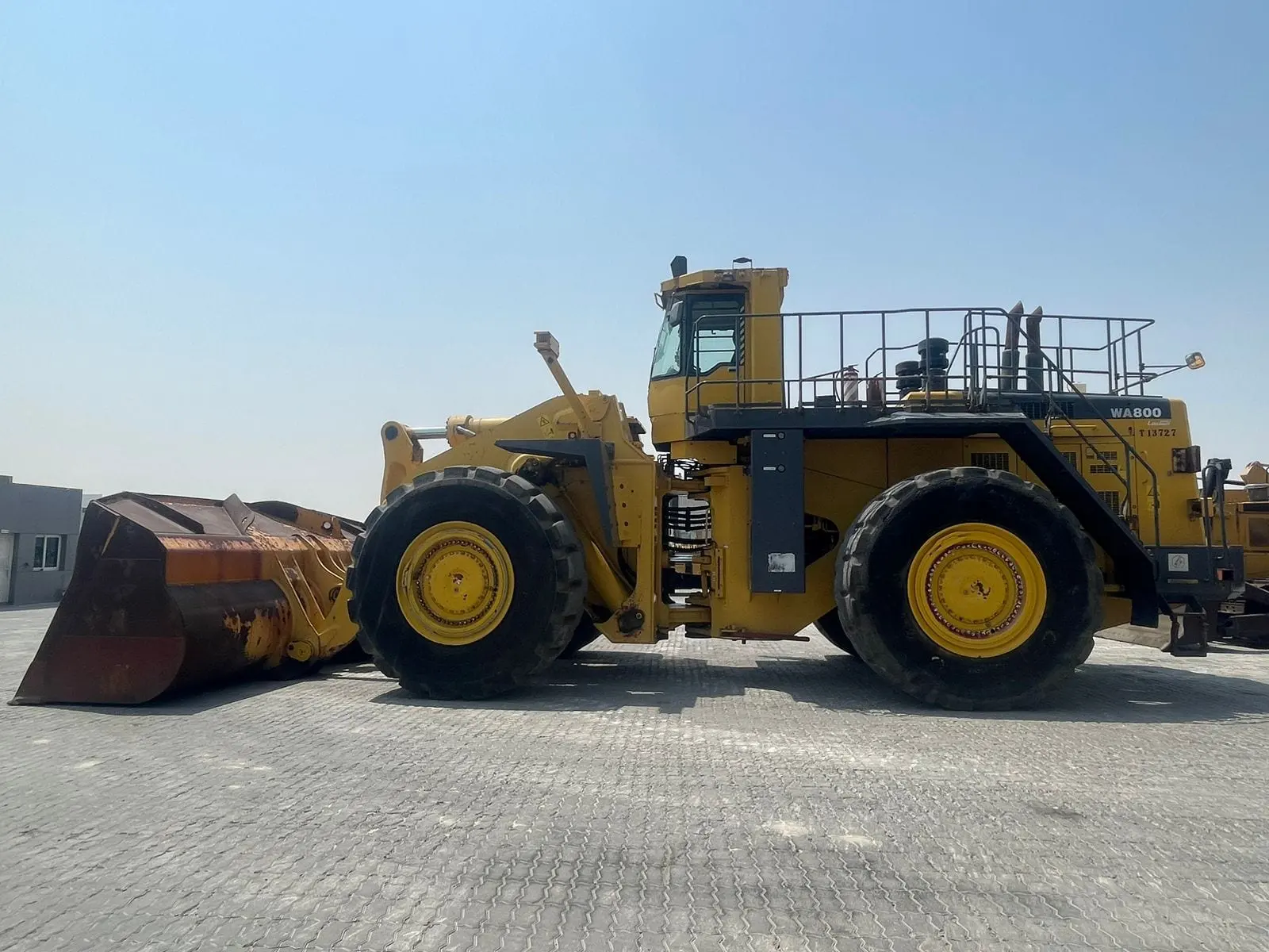 KOMATSU WA800-3A – 80TONS WHEEL LOADER - 5