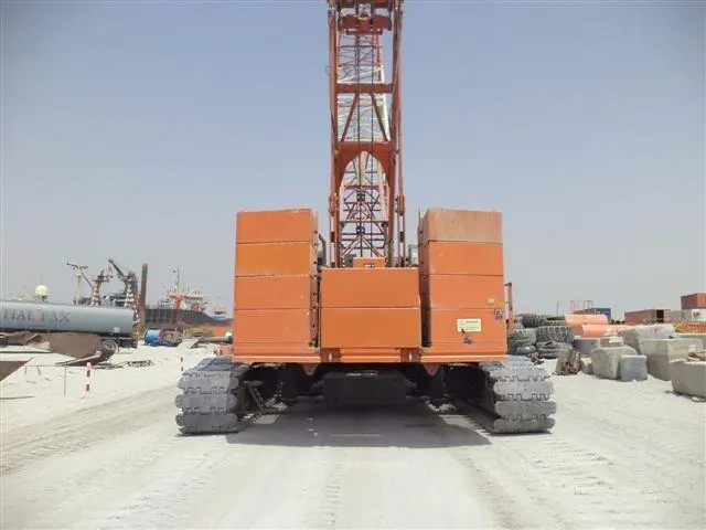 Fushun (160 TON) Crawler Crane available on rent - 3