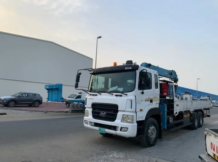 Hiab Truck Mounted Crane 5 ton to 20 ton on Rental - 4
