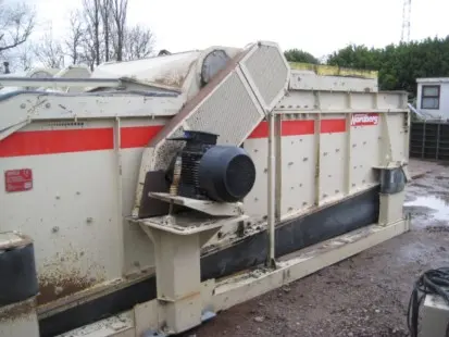 Vibrating screen 2 deck horizontal