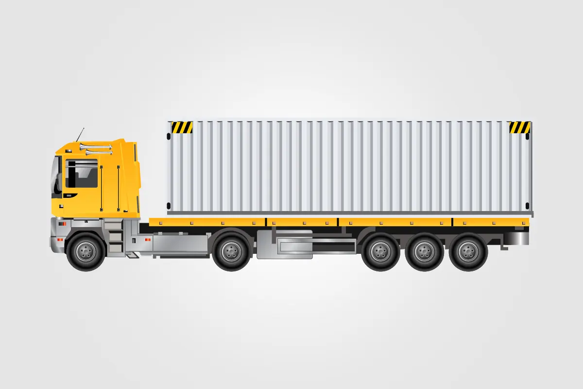 Low Bed Trailer VOLVO 40 FEET