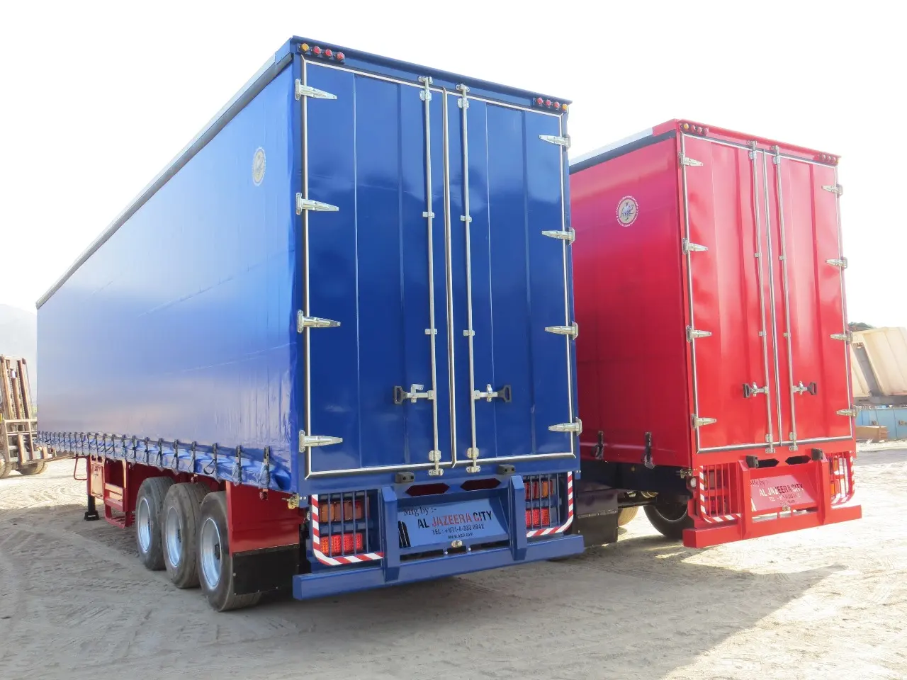 Curtain Side Trailer Total Length: 15.5 Meter - 5