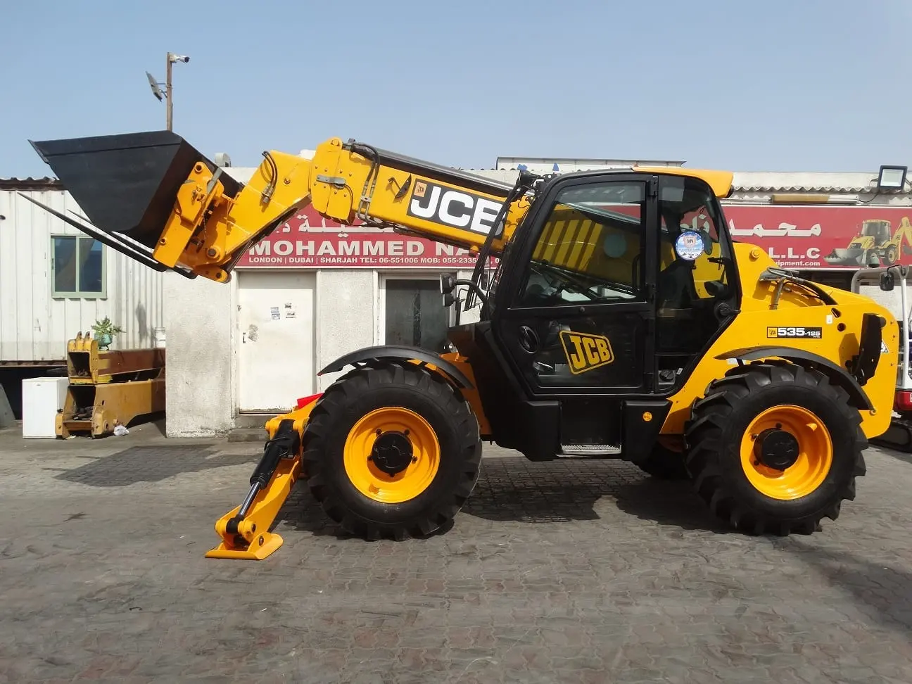 535-125 JCB Telehandler Boom Loader for sale