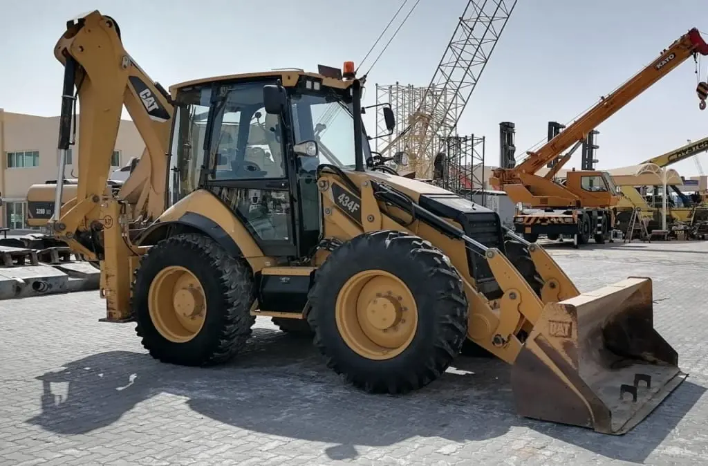 USED CATERPILLAR 434F BACKHOE LOADER - 2