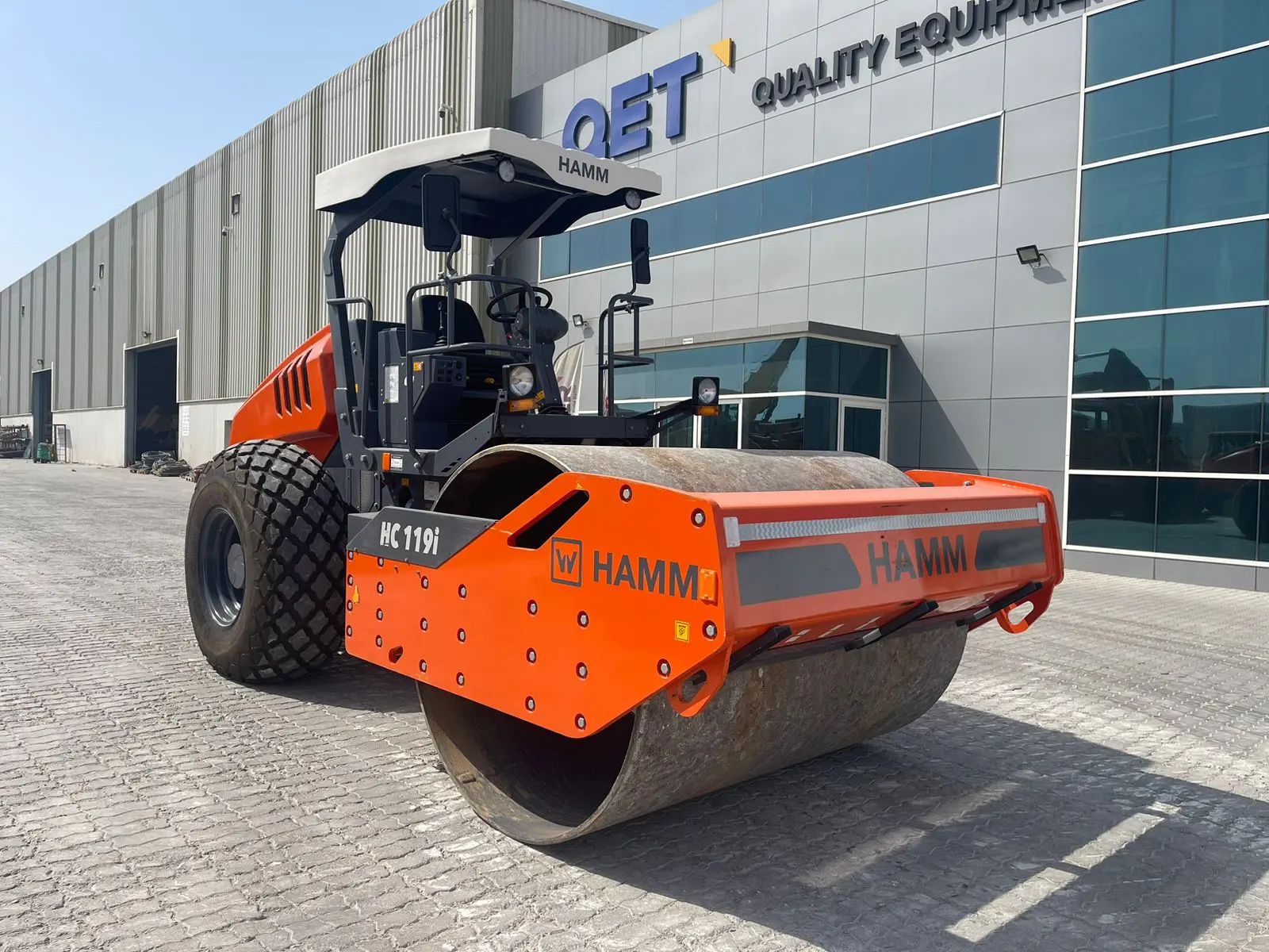 HAMM HC1191 - 11TONS SINGLE DRUM ROLLER - 8
