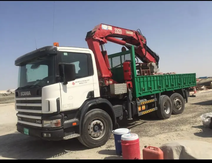 Hiab Truck Mounted Crane 5 ton to 20 ton on Rental - 5