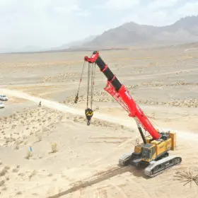 Crawler Crane XCMG 100 Ton
