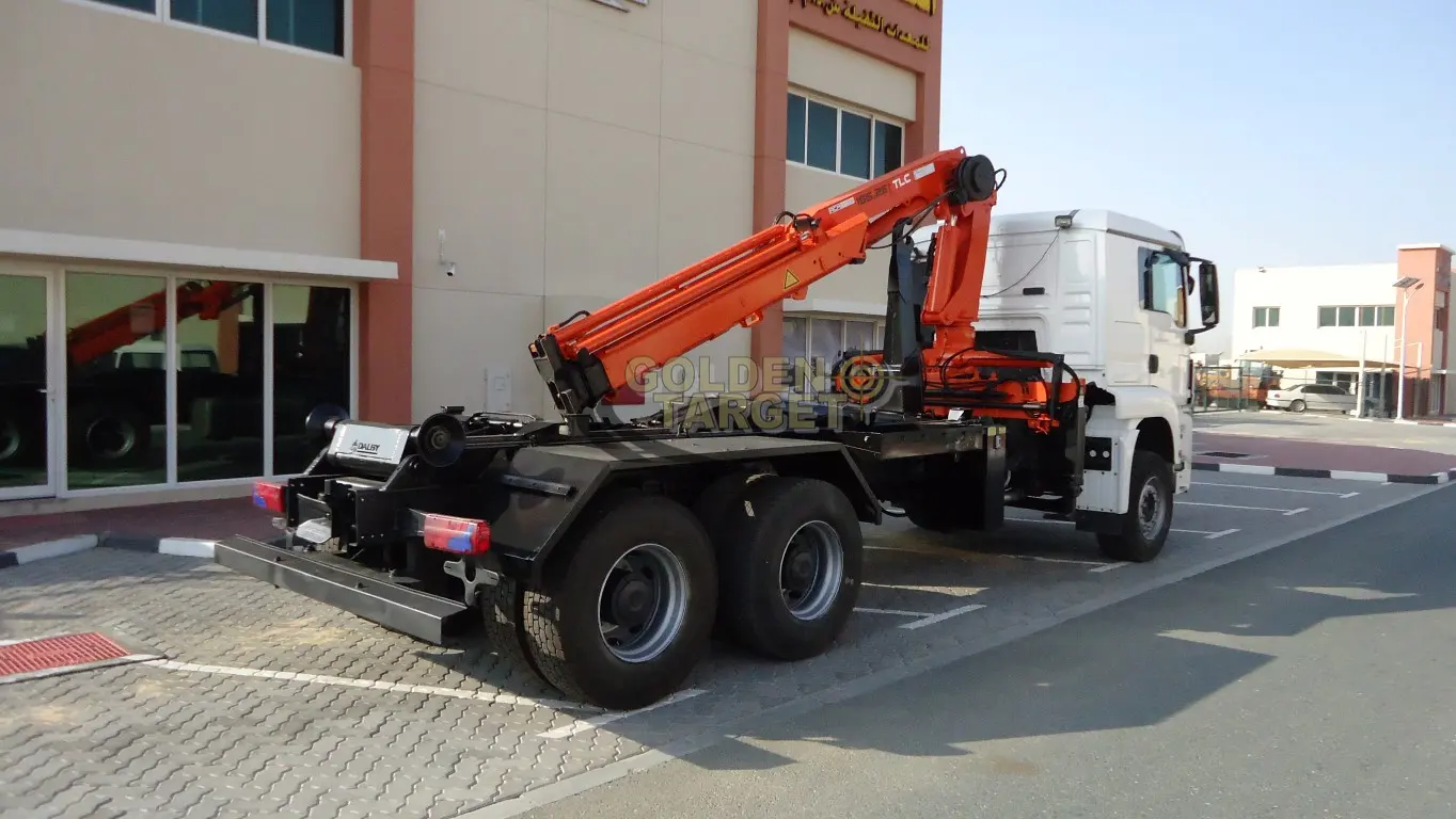 MAN TGS 26.440 6×4 HOOK LOADER + ATLAS 165 CRANE 2 - 2