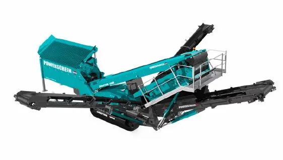 CRUSHER 2 DECK SCREEN POWERSCREEN CHIEFTAIN 1400