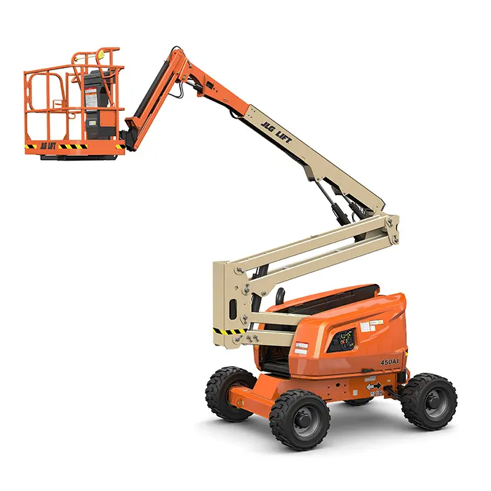 Man lift 13 meter to 43 meter