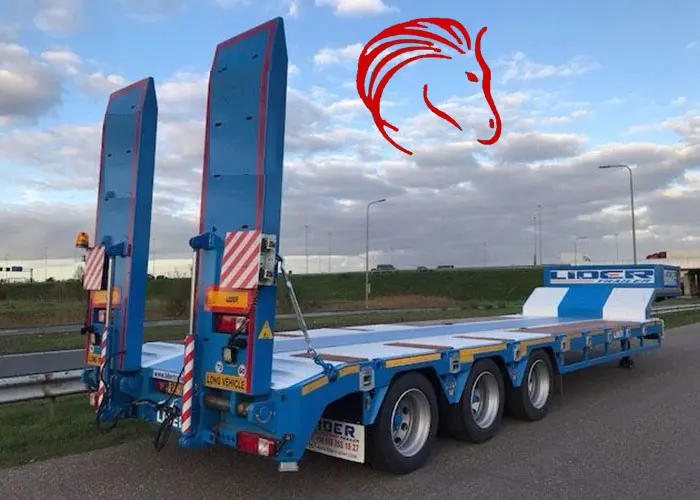 Flat Bed, Low Bed Trailer VOLVO