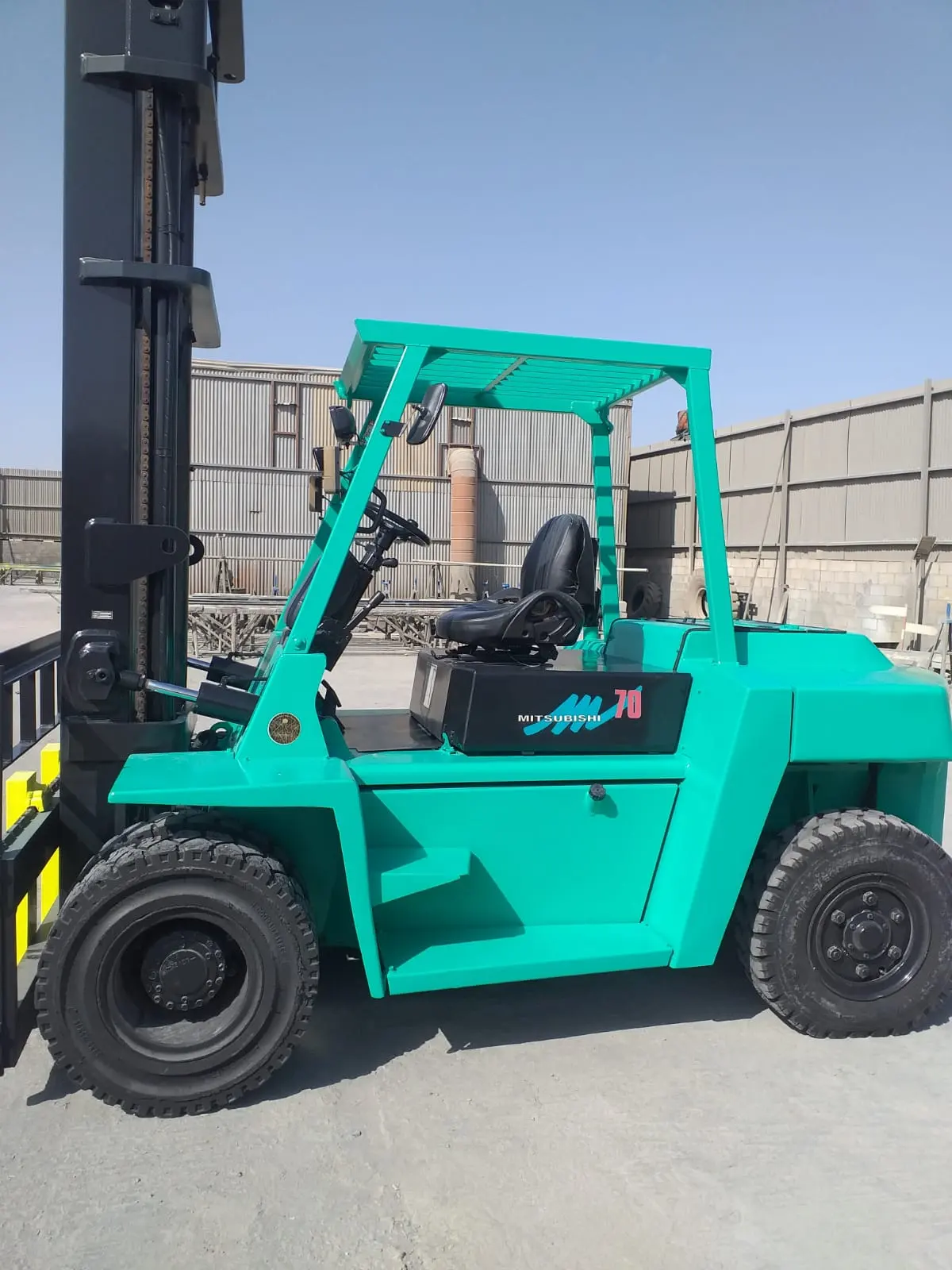 MITSUBISHI 7 TON FORKLIFT AVAILABLE ON RENT - 3