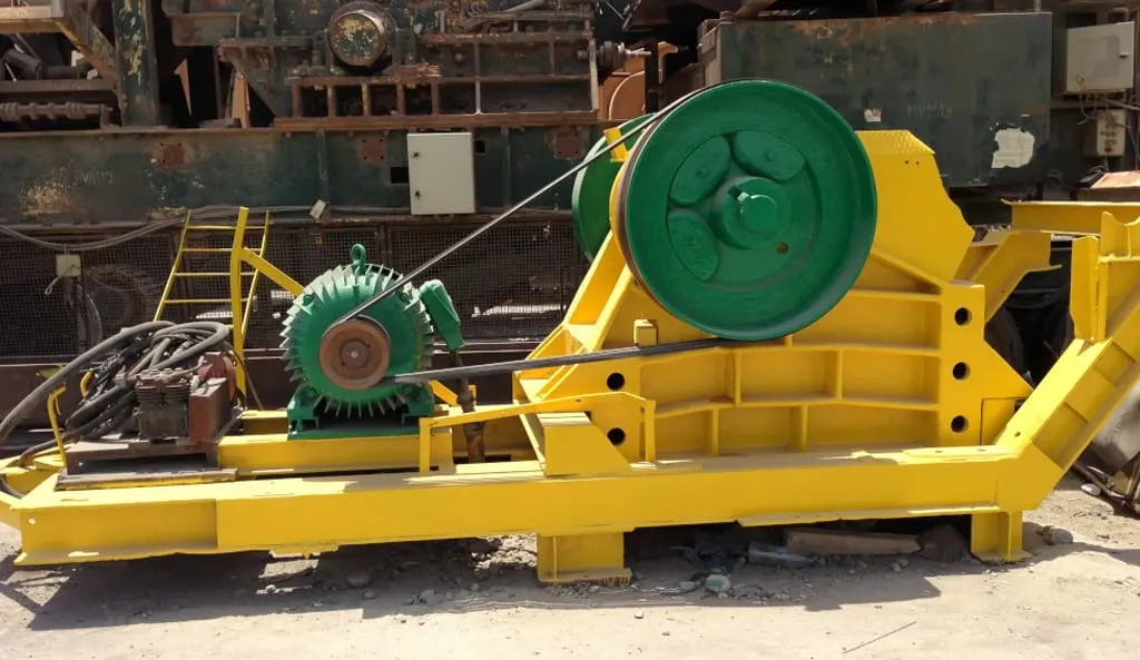 Semi Mobile Jaw Crusher Svedala