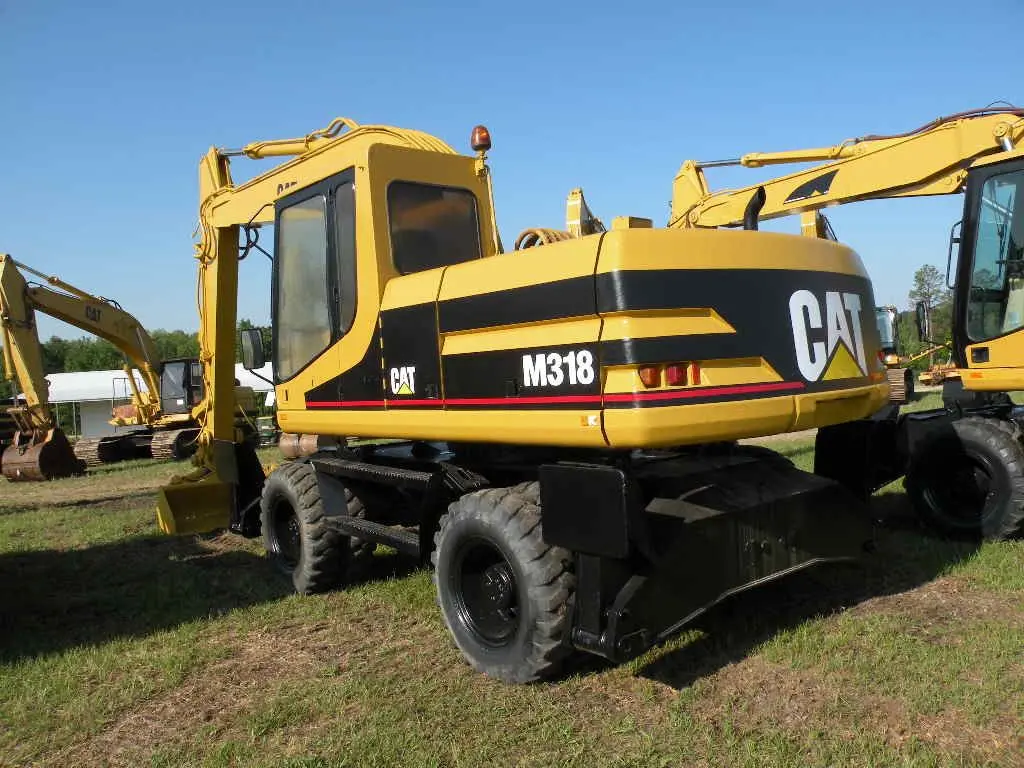 Wheel Excavator CAT M-318, CAT M-320