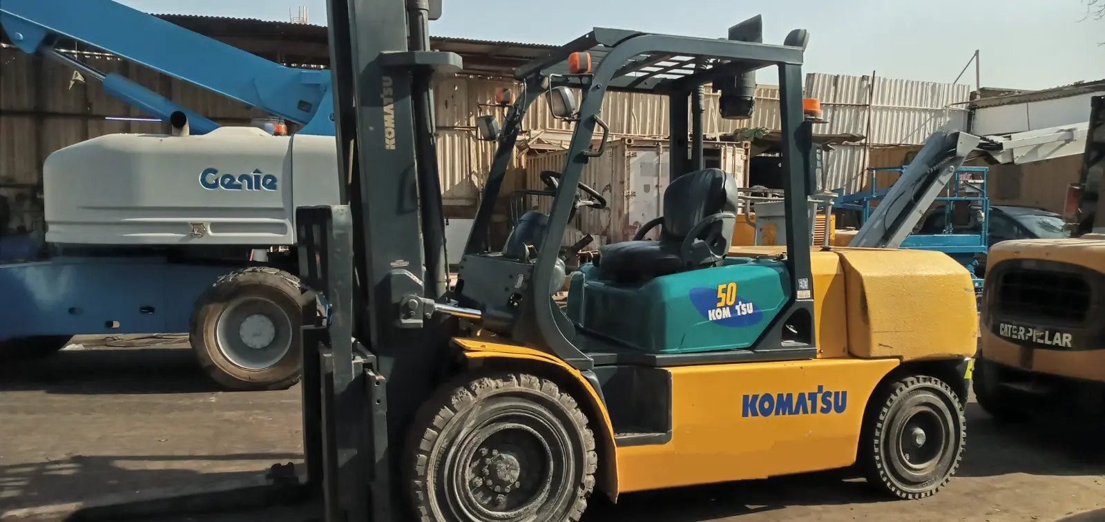 KOMATSU 5 TON FORKLIFT AVAILABLE ON RENT - 3