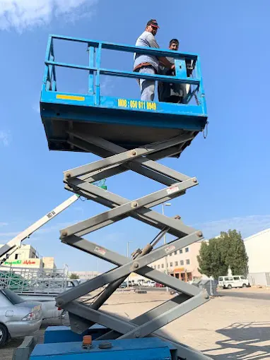 Scissor lift access up to 18Mtr