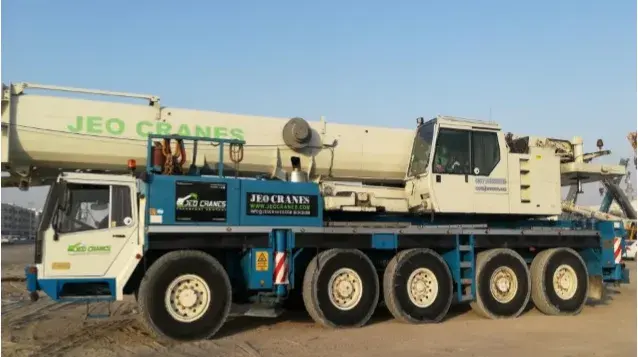 120 Ton LIEBHERR CRANE AVAILABLE ON RENT