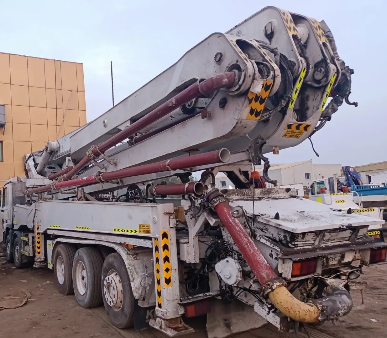 MAN Truck with WAITZINGER Concrete Pump 2008