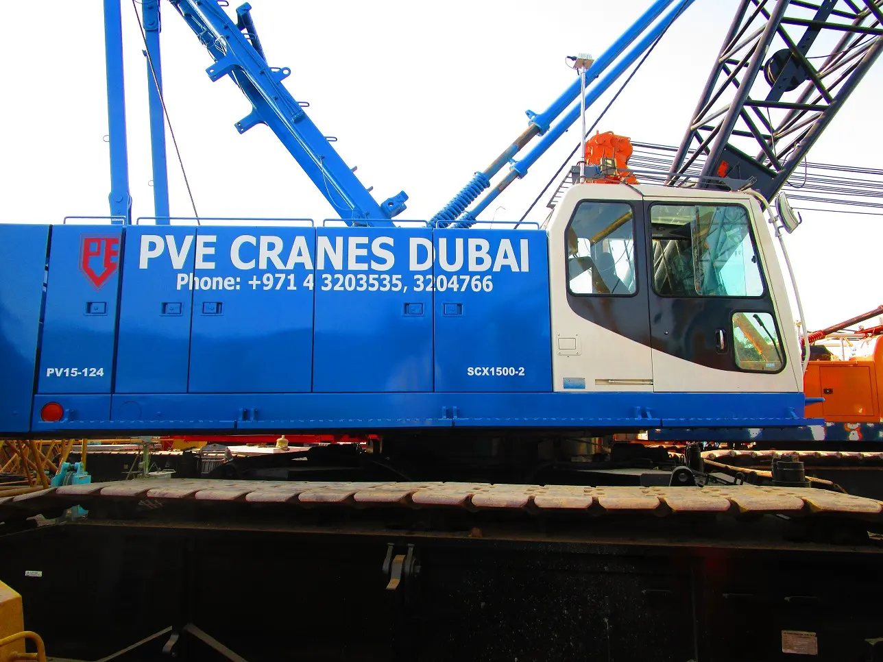Hitachi Sumitomo SCX 150 TON Crawler Crane on rent - 4