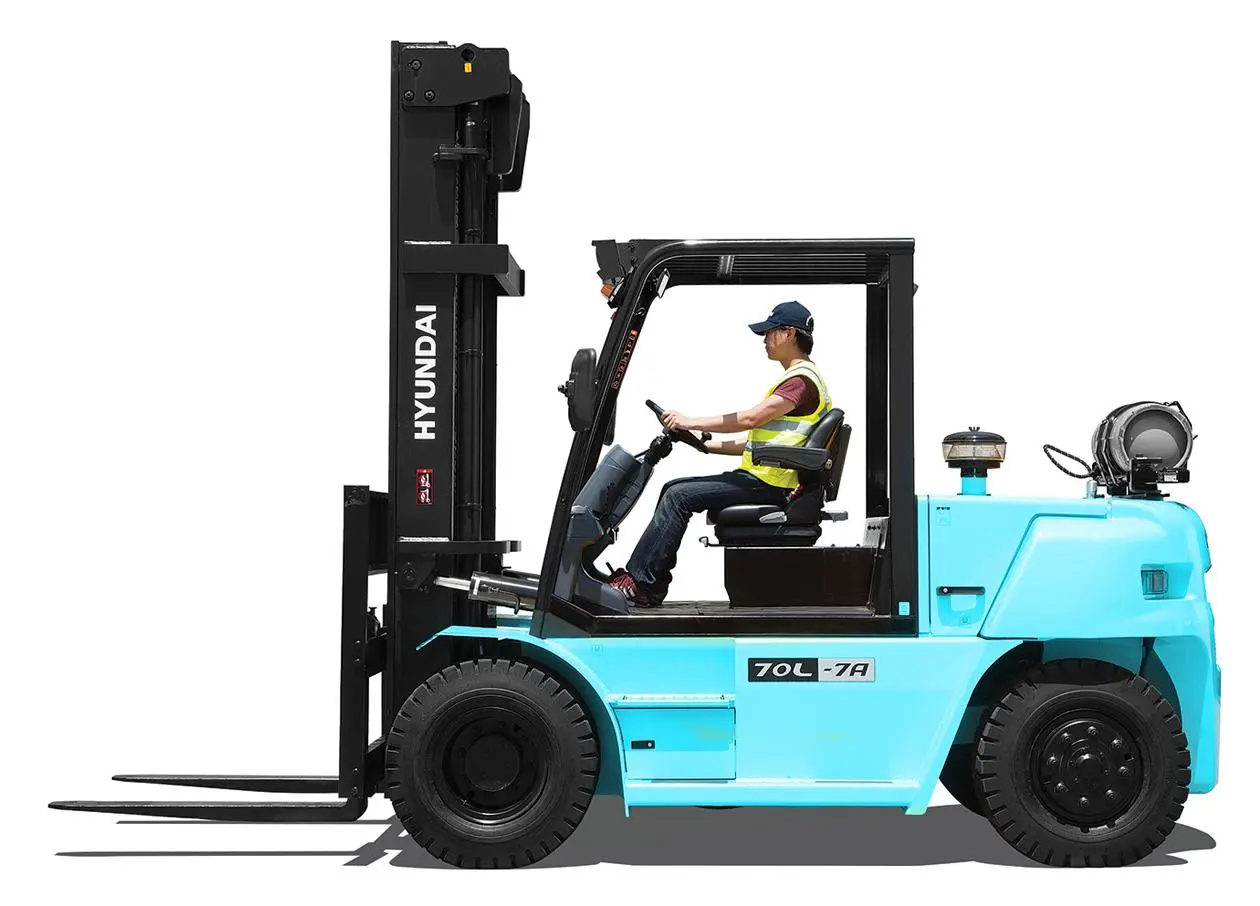 7 TON FORKLIFT HYUNDAI 70L-7A AVAILABLE ON RENTAL