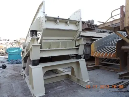 Push feeder w/ pre screen &amp; hopper specification - 8