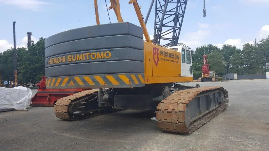 Hitachi SCX 1500 (150 TON) Crawler Crane on rent