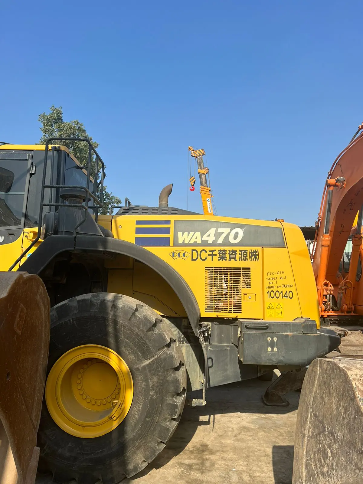 WA-470 KOMATSU MODEL 2017 (ORANGE ) - 3