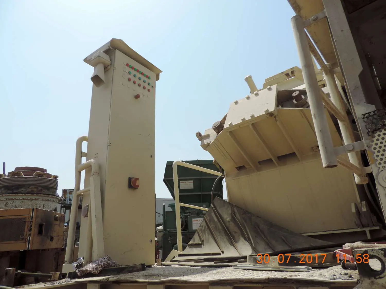 Mobile impact crusher on tyre bohringer - 5