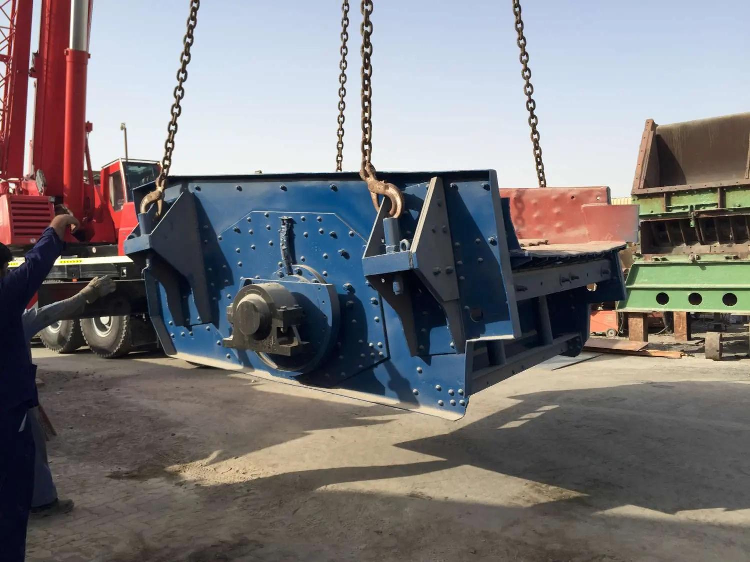 4 Step grizzly screen (heavy duty) - 5
