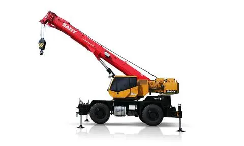 Rough terrain cranes from 22ton to 70ton on rent