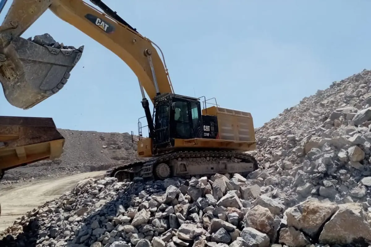Chain Excavator Caterpillar Excavator 374 F