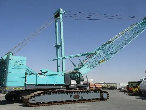 200 ton Crawler Crane on rental