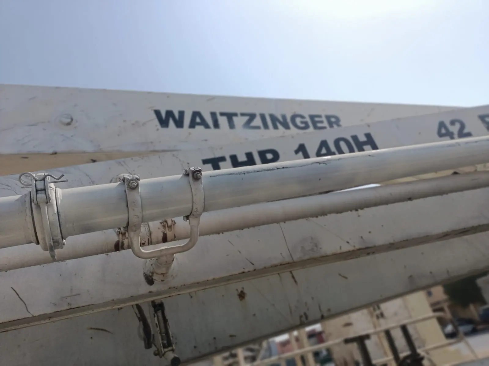 MAN Truck with WAITZINGER Concrete Pump 2008 - 2