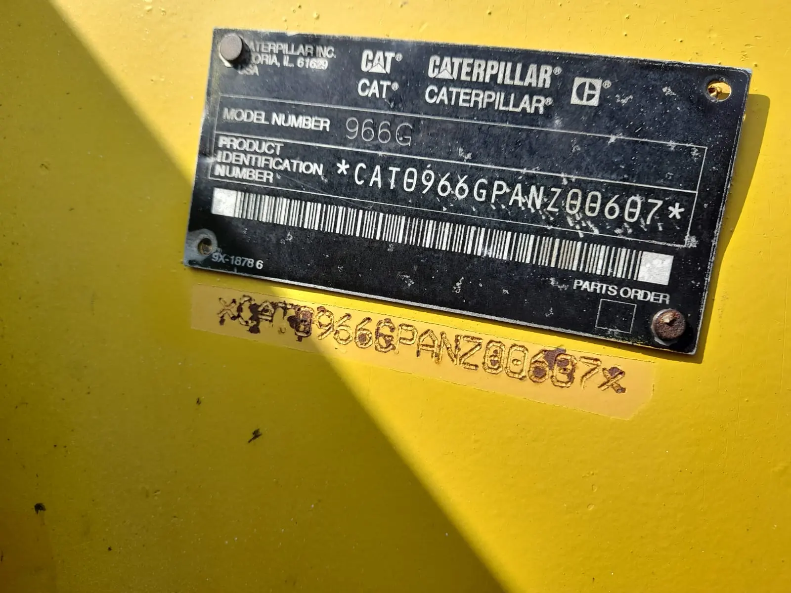 Catepillar 966G Shovel Wheel Loader for Sale - 7