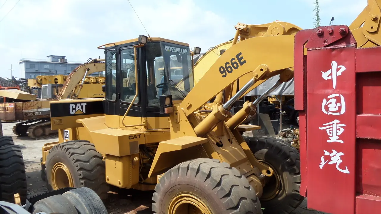 CAT 966E SHOVEL WHEEL LOADER AVAILABLE ON RENTAL