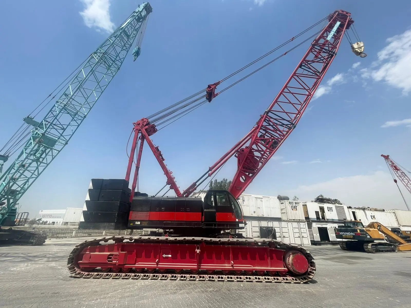 HITACHI SCX2500 – 250TONS CRAWLER CRANE 60 MTR - 8