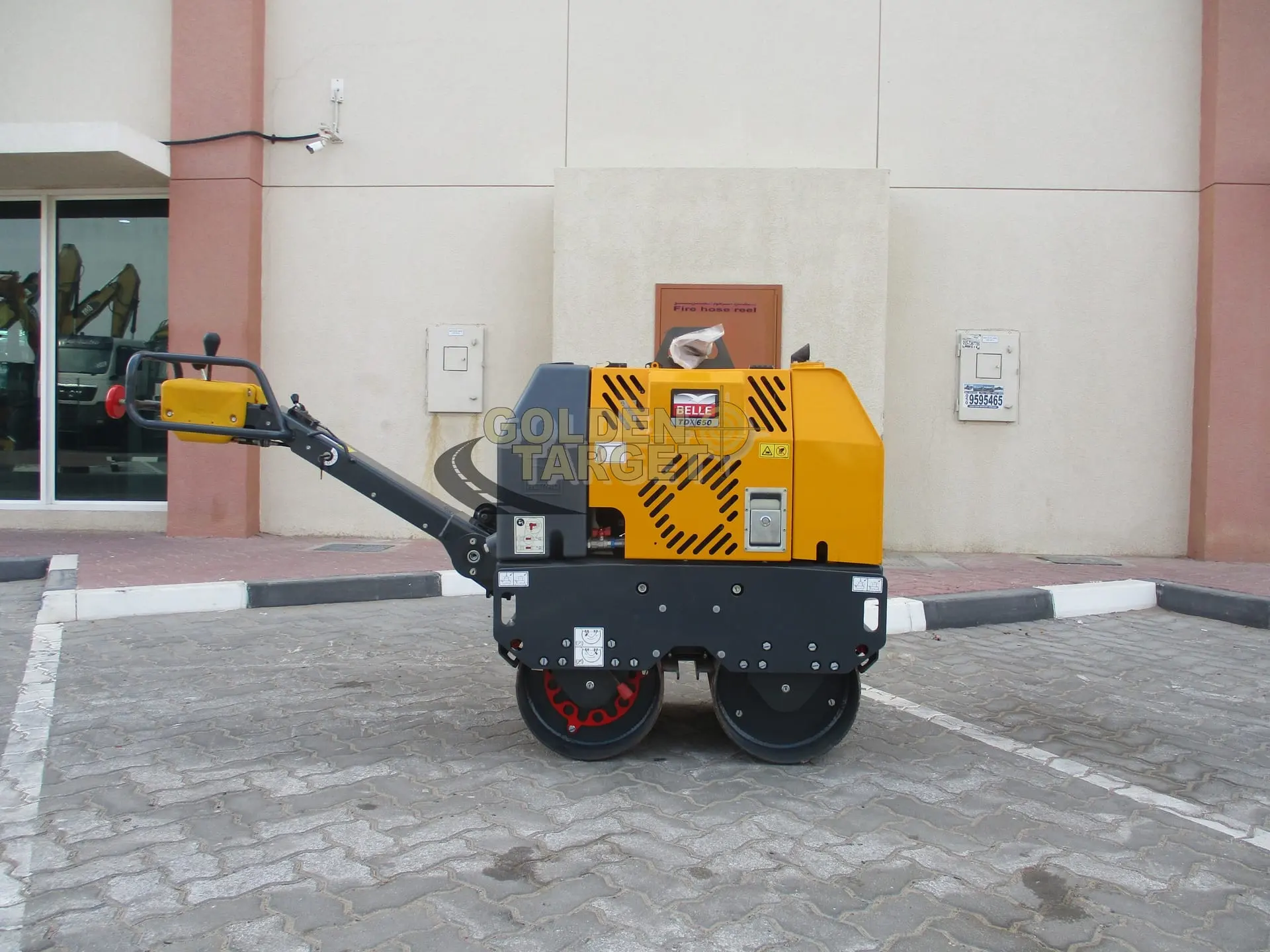 BELLE TDX650GRY4 SMOOTH DRUM WALK BEHIND ROLLER 20 - 2
