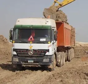 Tipper Trailer MERCEDES 45 CBM