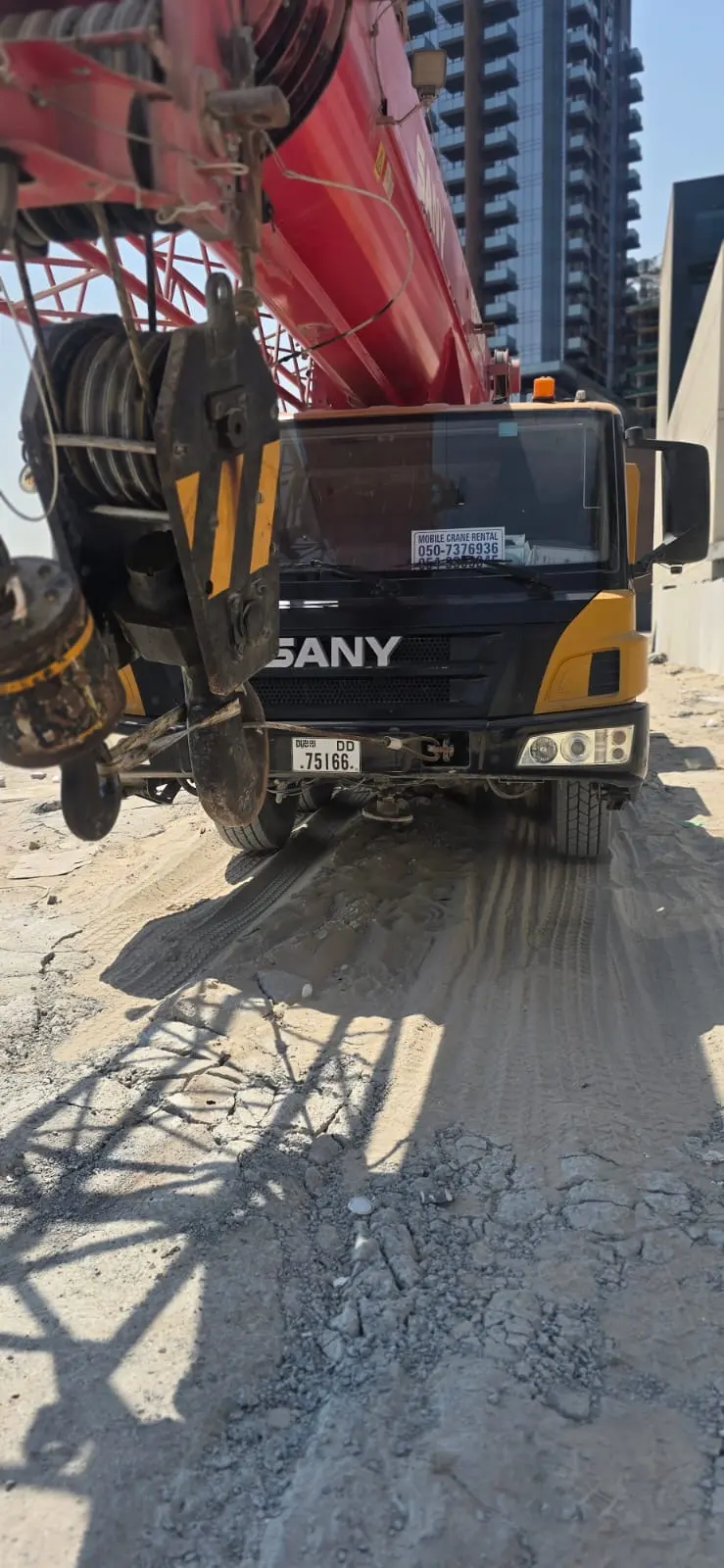 Sany crane 100 Ton for rent - 9