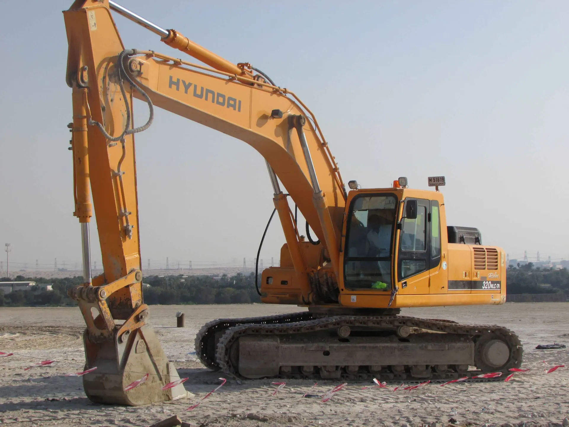 Long Boom 21 M HYUNDAI 330 Excavator Available on hire