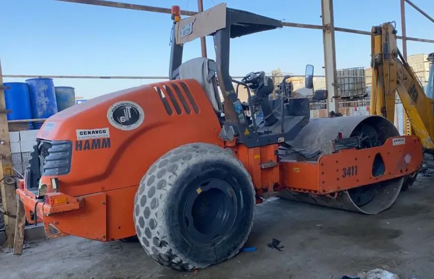 Road Roller Single Drum 12 Ton HAMM 3411 with AC