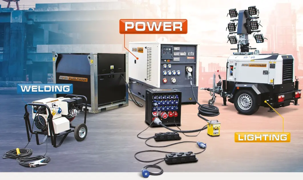 Diesel Engine Welders/Multiprocess Welders & Paks