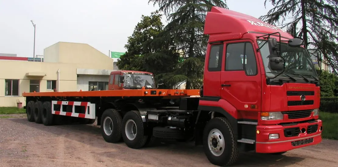 FLAT BED TRAILER AVAILABLE ON RENT