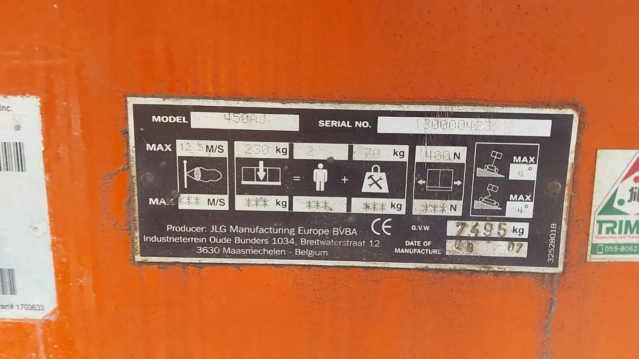 JLG Manlift 14 Meter 450AJ