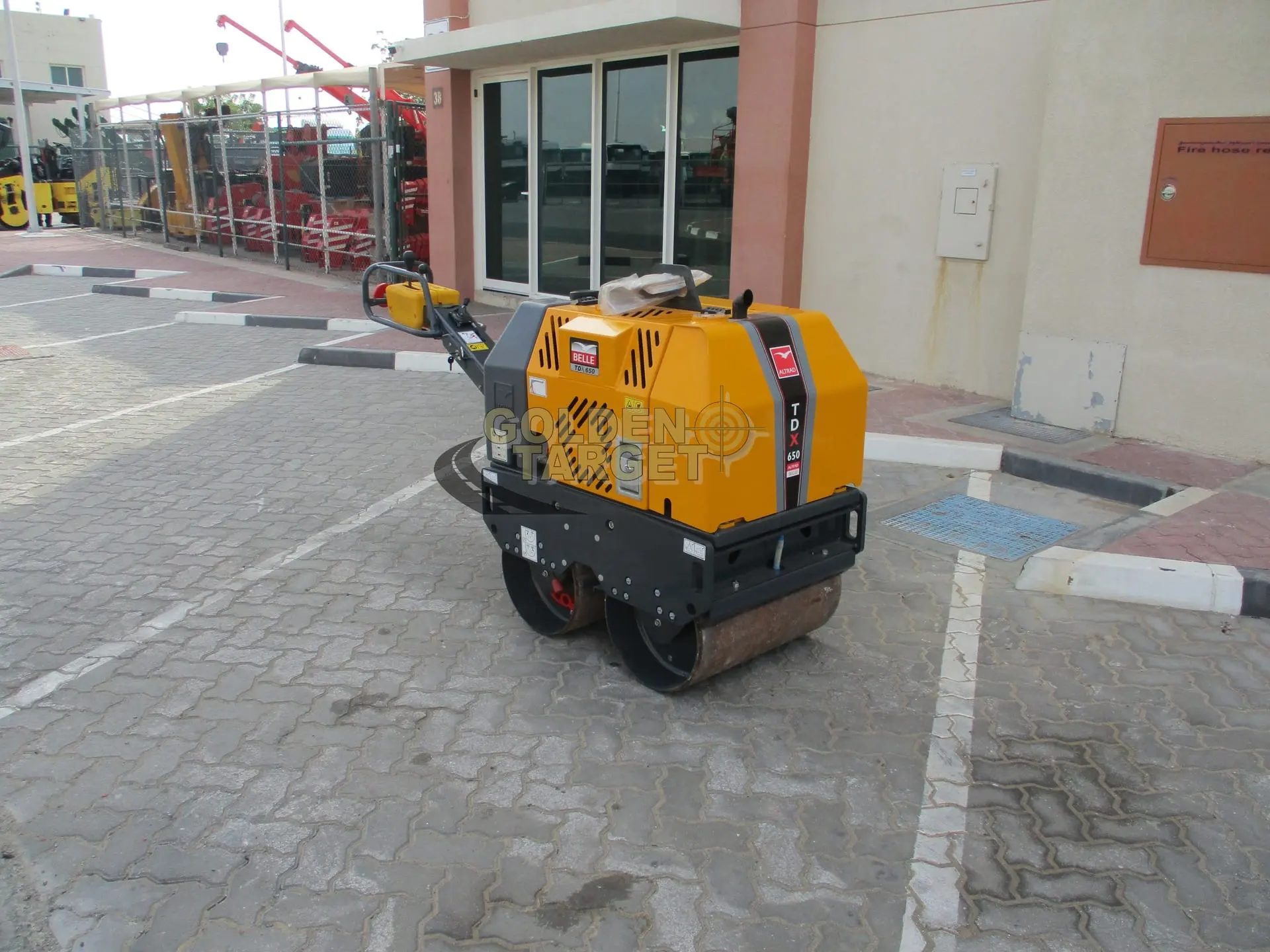 BELLE TDX650GRY4 SMOOTH DRUM WALK BEHIND ROLLER 20 - 3