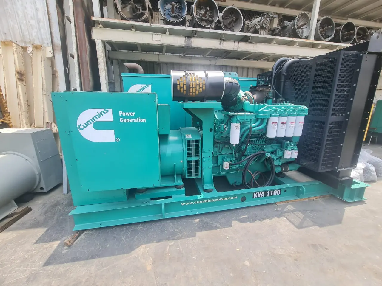 Cummins G4 Generator 2014 Model 1100 kva