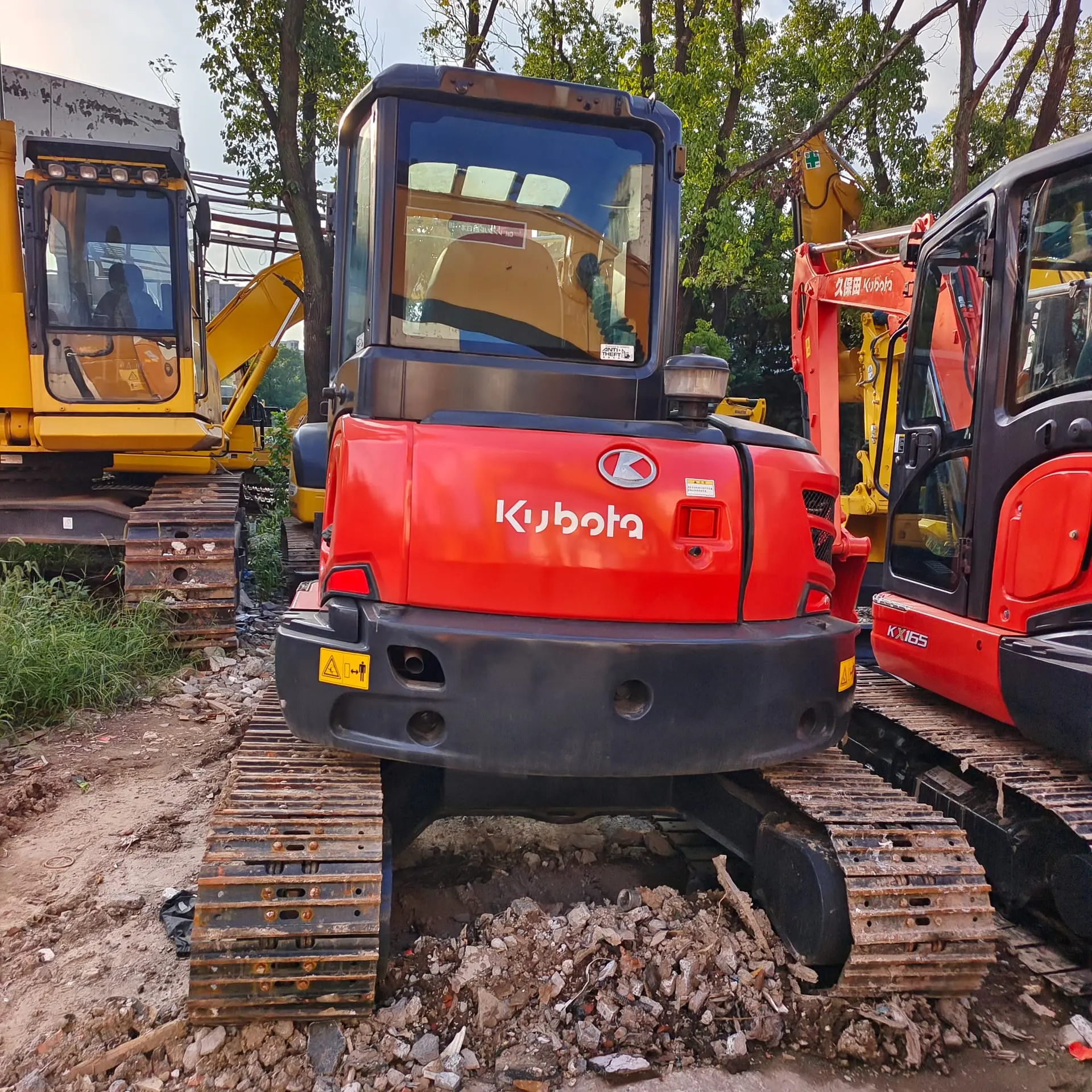 Kubota KX163-5 mini excavator for sale  - 4