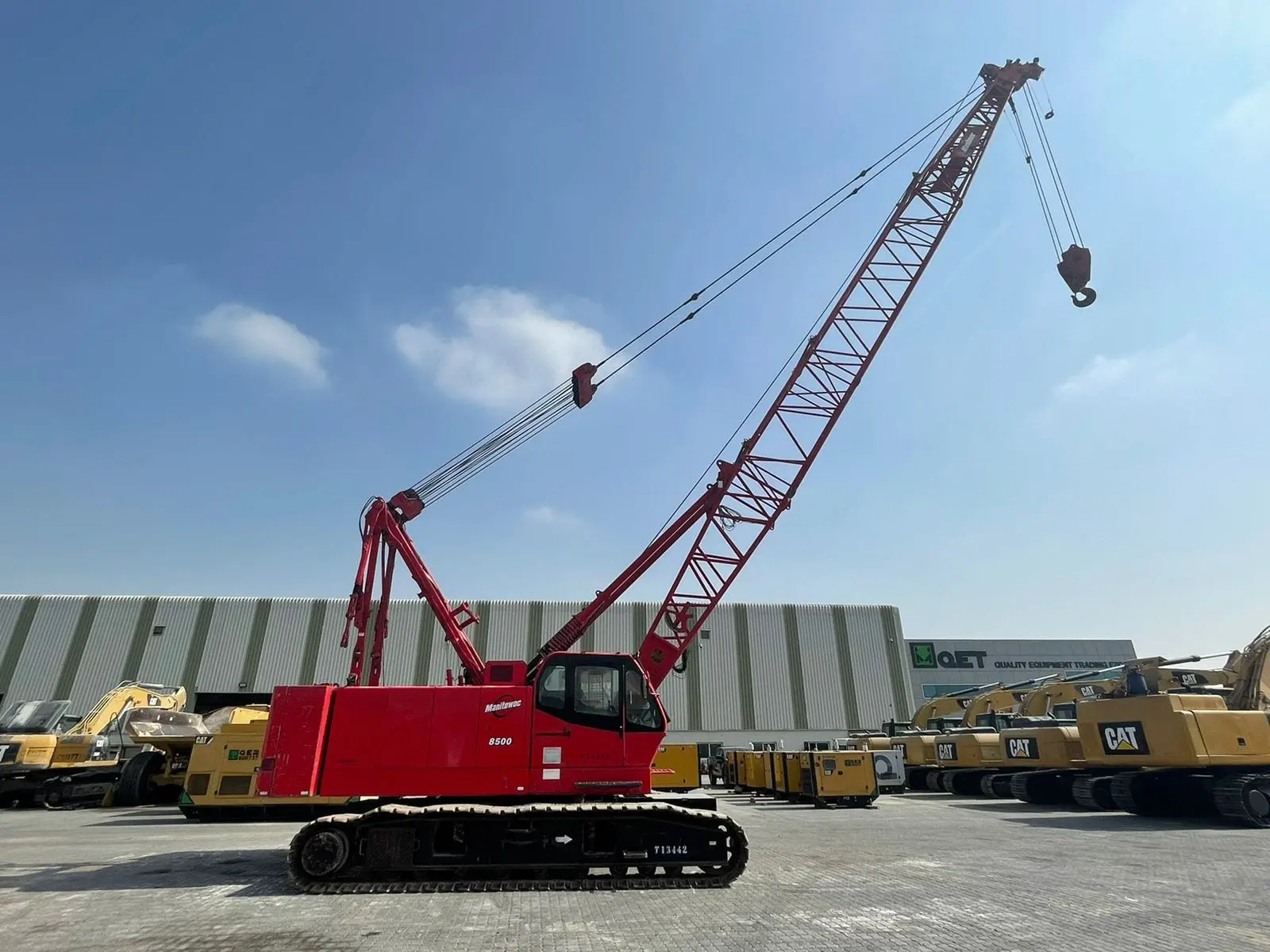MANITOWOC 8500-1 – 850TONS CRAWLER CRANE 56 MTR - 2