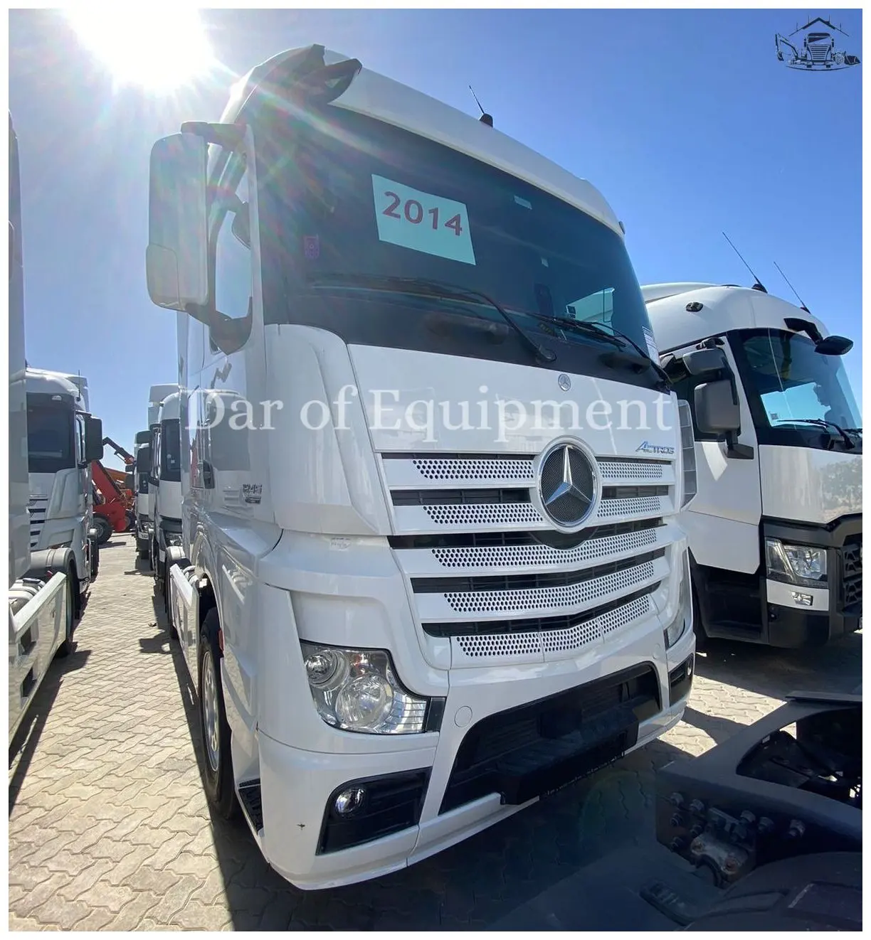 2014 Mercedes Actros 1845 Head Truck 4x2 - 3